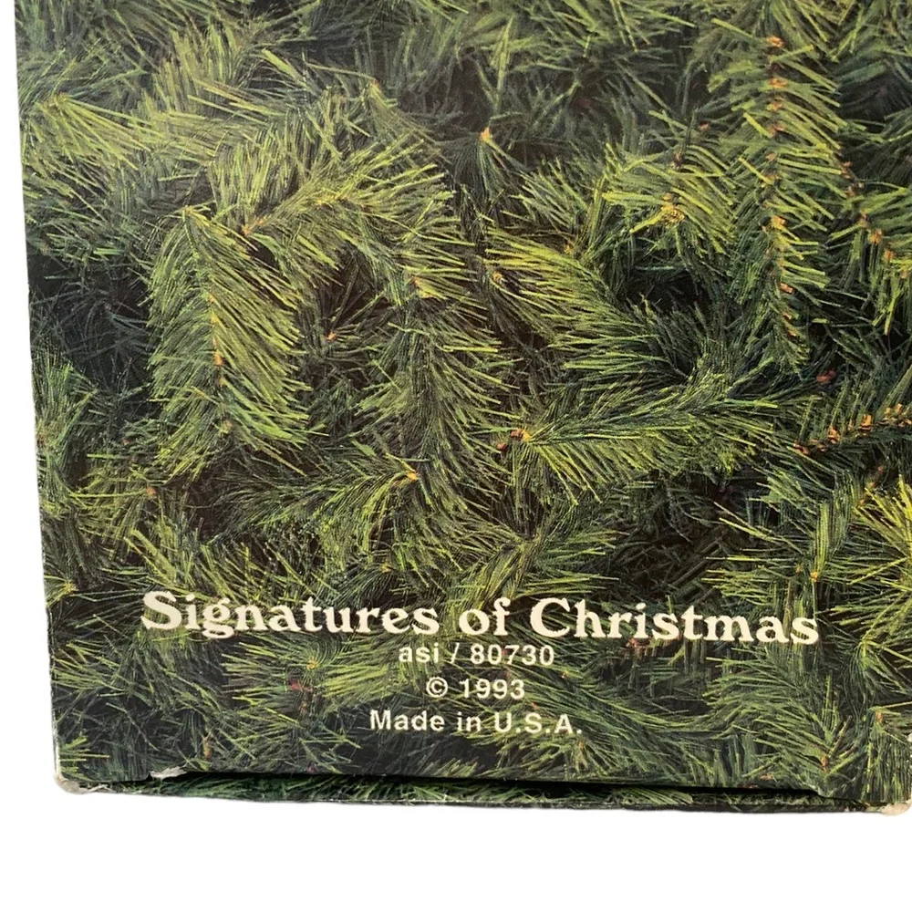 Signatures of Christmas Our Lady of the Blessed Sacrament 1995 Sec‎ Ed Ornament